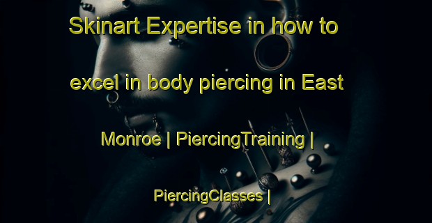 Skinart Expertise in how to excel in body piercing in East Monroe | PiercingTraining | PiercingClasses | SkinartTraining-United States